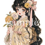 オリジナル人物ステッカー♡No.4064