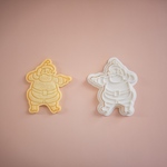 サンタのクッキー型