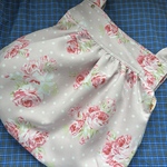 ローラアシュレイオックス生地生地でfarmars market bag①