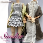 9/15 入荷¥3,150  着回しコーデセット　 22cmドール服
