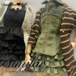 9/15 入荷¥3,150  着回しコーデセット　 22cmドール服