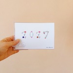 ⭐️2027CALENDAR 卓上ポストカードサイズ⭐️1月始まり