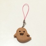 北海道 いちいの木 天然木 おばけストラップ