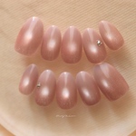 いちごみるくのふんわりグラデーション🍓🍼記憶形状チップ