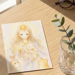 猫と女神様と