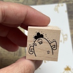 【ラバースタンプ】ワナワナかあさん
