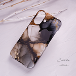 #Soirée　アルコールインクアートのスマホケース（iPhone / Android)