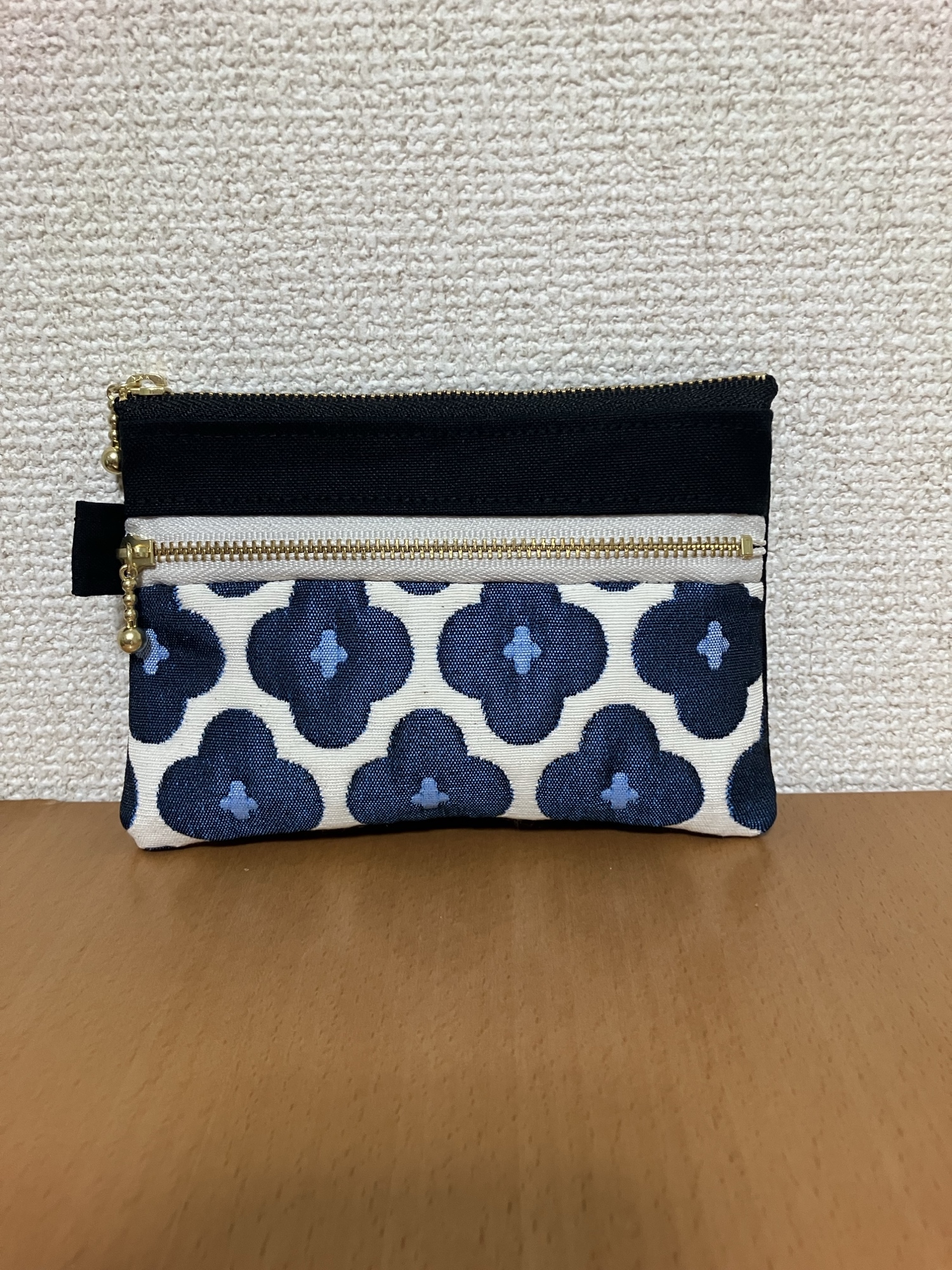 インド刺繍リボン ボックスポーチ - 紫雲 | minne byGMOペパボ 国内