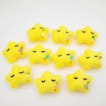 おねんねお星さまのブローチ(パステルカラー)