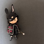 プチブライス　黒うさぎ変身セット