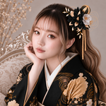 髪飾り　桜と紫陽花の髪かざり　グレージュ×ホワイト　成人式　卒業式　結婚式　成人式髪飾り　卒業式髪飾り　結婚式髪飾り　ヘアアクセサリー　髪かざり　おしゃれ　可愛い　振袖　着物　和装　留袖　前撮り　花嫁