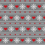 Scandinavian Christmas 北欧クリスマス シームレスデジタルペーパー