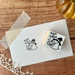 ハロウィン スタンプ｜おばけとかぼちゃ｜Trick or Treat!  はんこ｜手帳 ラッピング カード ジャーナリング
