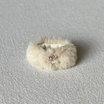 ボアケープ   ベージュ　オビツ11、ピコニーモP用