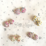New 秋冬カラー リバティ ちょうちょのヘアアクセサリー 1点