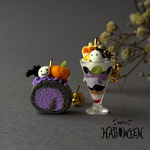 ハロウィン🎃スイーツパーティー（期間限定）　ミニチュアスイーツ　　ピアス/イヤリング　