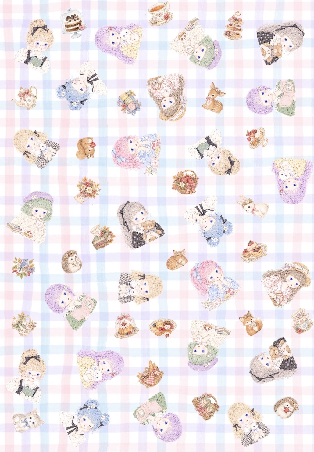 Cherish365【Cherish Bubble Bath Time - B 】A4 デザインペーパー 10