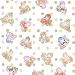 9.10月限定！【くすみドットと秋の森のお茶会 】デザインペーパー5枚セット ラッピングペーパー 包装紙 A4紙もの おすそわけ