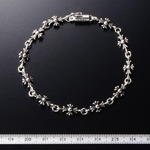 シルバー925 チェーンブレスレット シルバー アクセサリー 44