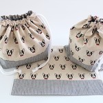 kana-koh61様オーダー品【フレブル】☆ナチュラル☆お弁当袋セット