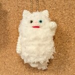 股ぐるみクリップ【招き猫白猫】