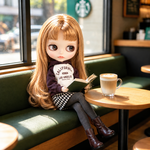  🤎 Pullover hoodie Two−tone 🤍  フード付きパーカ  ブライスアウトフィット  ブライス  アイシードール   27センチドール  ジェニー  momokoドール 