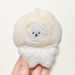 肉まんビション ぬいぐるみ ぬい活 犬 ビションフリーゼ 人形 中華 食べ物 手芸 Stuffed animal Soft Toy マスコット 雑貨 ラッピング無料