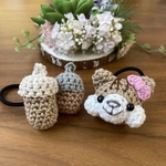 りすちゃん×どんぐり ヘアゴム＊