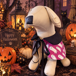 小型犬用☆猫用ハロウィンケープ(おばけ)Mサイズ