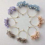 フープピアス【パープル】