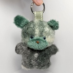 【一点限定】おでかけもこのこ No.025｜ハンドメイドぬいぐるみキーホルダー