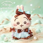 ぬい服 10cm ちいかわ 着せ替え チョコミント ロリータ ワンピース リボン 星キャンディの杖 3点セット