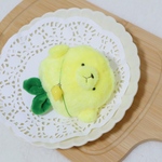 レモンあざらし　あおむけver ♢ぬいぐるみ
