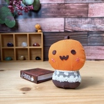 今年のかぼちゃ星人ぬいぐるみ（オレンジレース）