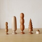 秋の森の小さな木の置物　　大サイズ