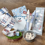 【抽選販売】MILK ステーショナリーセット0.5mm 【ラベラーシール、ユニボールワンP、スクエアメモ、スタンプのセット】