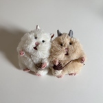 〖はむにぎり〗ぬい用 どんぐりポシェット