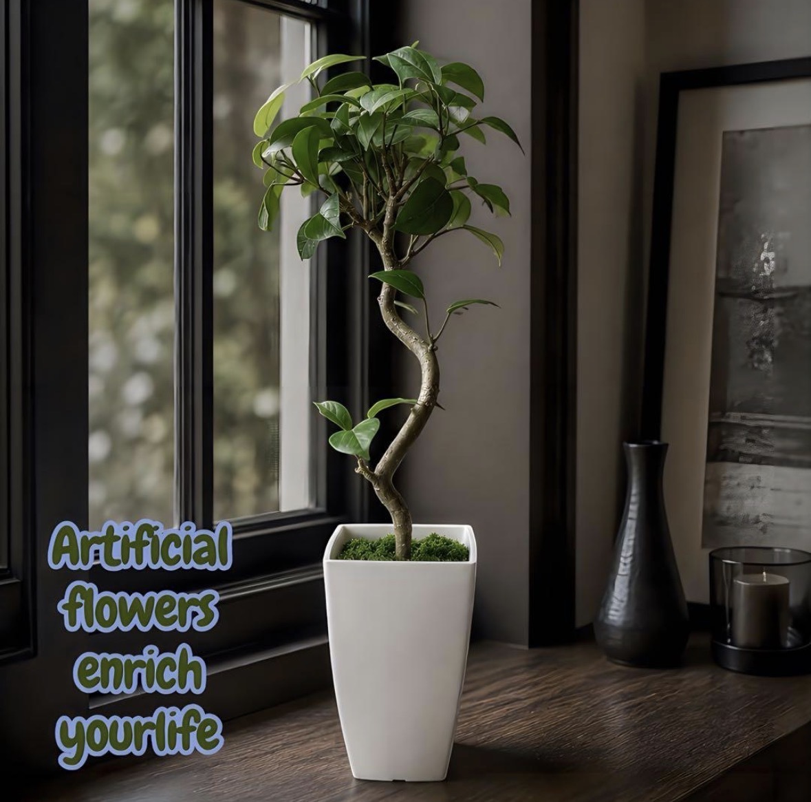 光触媒 人工観葉植物 ウォールグリーン フェイクグリーン 壁掛け504125