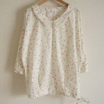 liberty　フラットカラーコクーンブラウス　Peasholme Park 