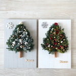 色が選べる 壁掛けクリスマスツリー