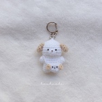 ポシェット(いぬのお顔)付きわんこ　キーホルダー
