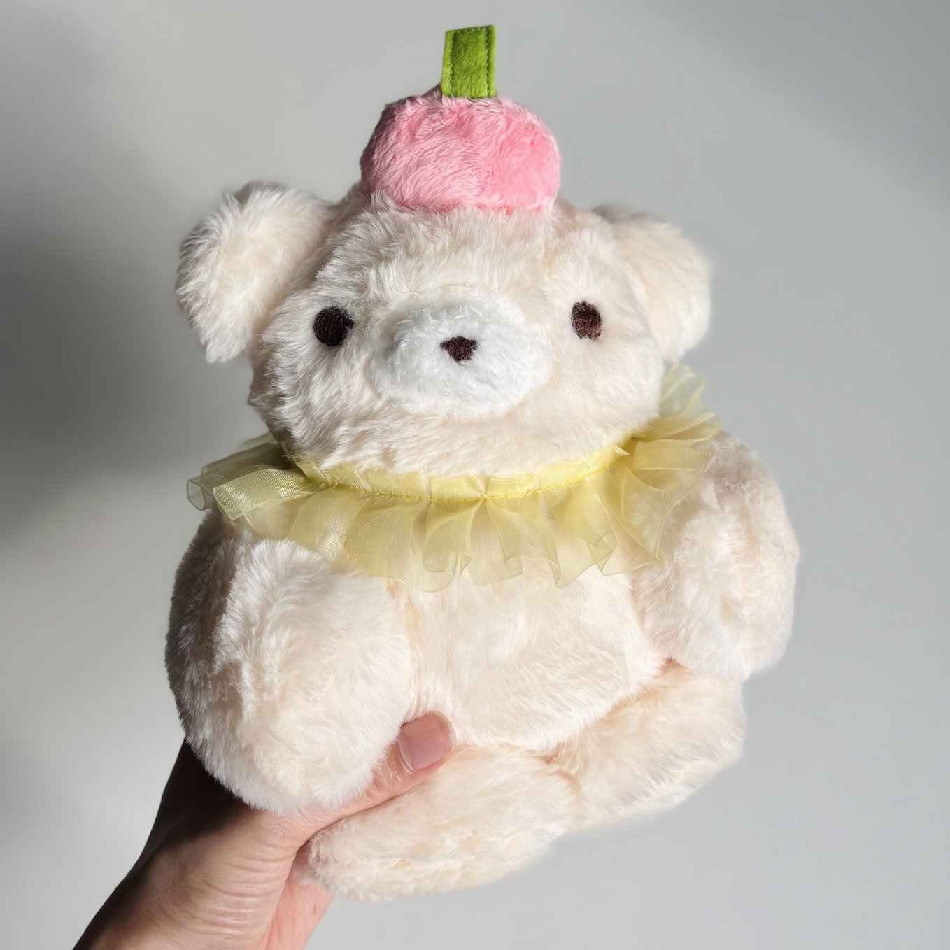 クリームソーダ色のペンギンのくも ぬいぐるみ - mochipiyo.handmade