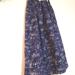＊月夜のおとぎばなし♪ ロングティアードスカート(navy)＊