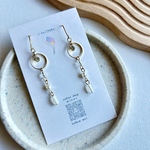 ✨🤍軽いのに華やかミニビジューピアス