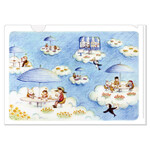 D　雲の上のカフェ／クリアファイル