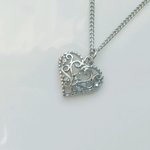 シンプルハートのペンダント