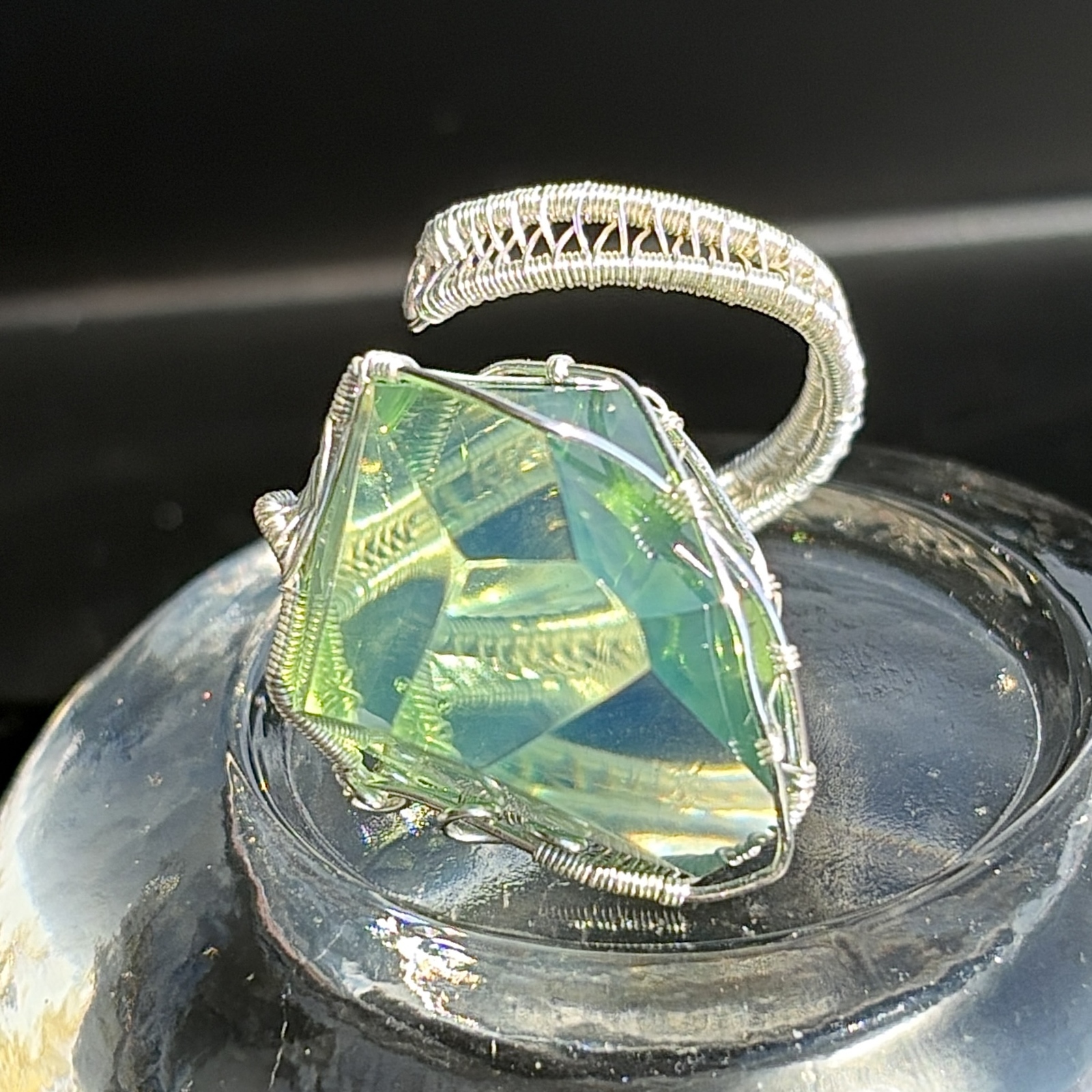 アンダラクリスタル」金色が浮かぶ グリーンフェアリーティア𓂃𓂂𓏸
