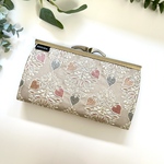 インド刺繍の上品ウォレット　長財布　Sサイズ