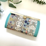 インド刺繍リボン　 長財布　Sサイズ