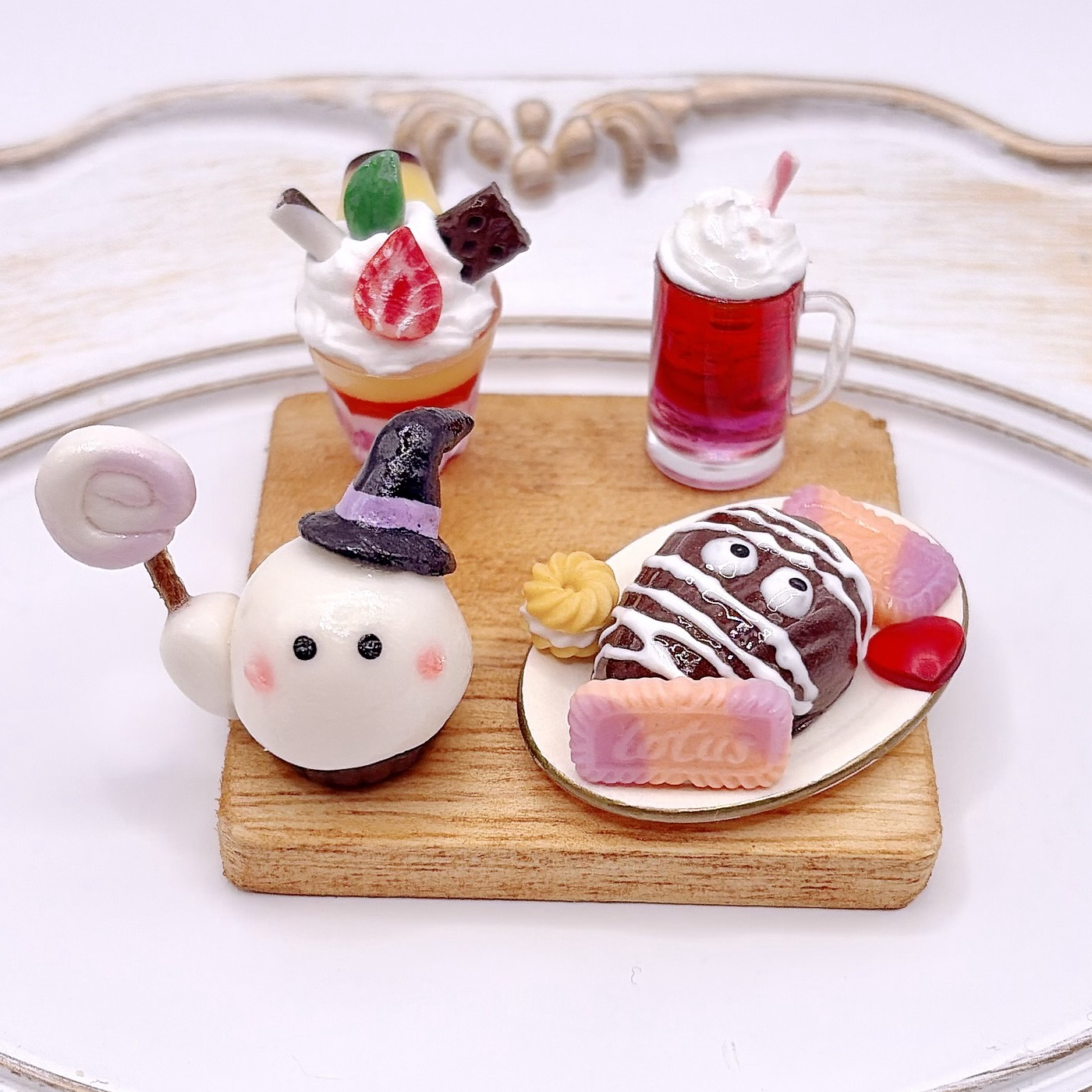 🍭新作🍭 ハロウィンスイーツセット🍭 ミニチュアフード ミニチュア